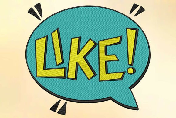 Download Chat Bubble Embroidery Design - Bubble Collection