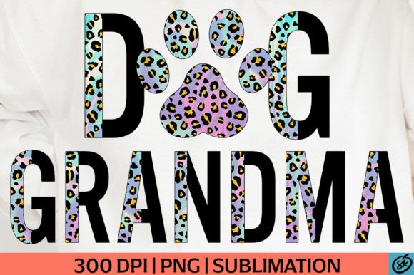 Download Dog Grandma Half Leopard PNG Sublimation - Leopard png sublimation Collection