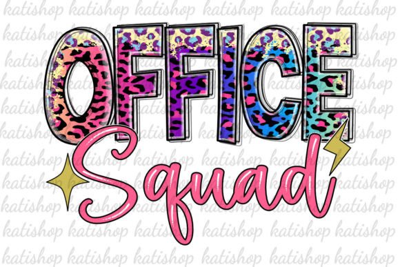 Download Office Squad Leopard Png Sublimation - Premium Resources