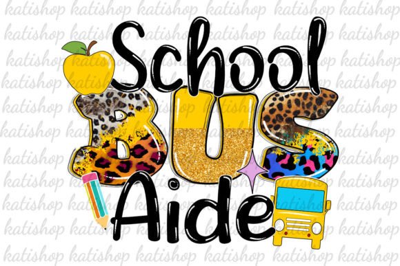 Download School Bus Aide Leopard Png Sublimation - Leopard png sublimation Collection