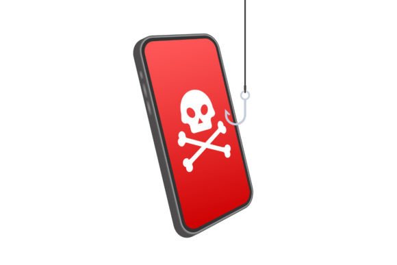 Download Data Phishing with Fishing Hook, Mobile - Data Collection